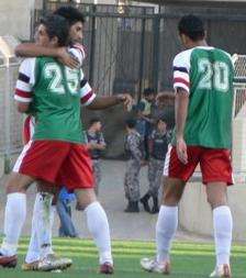 فرحة لاعبين الوحدات وبعدسة كووورة