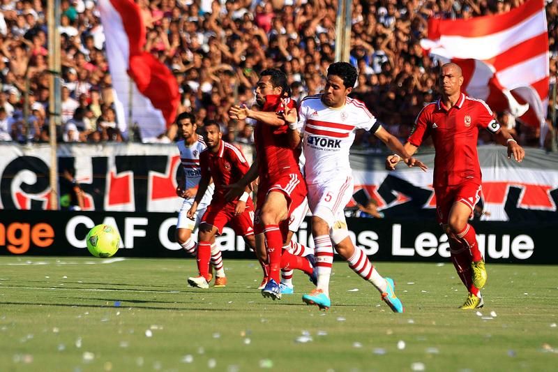 من لقاء الاهلي والزمالك