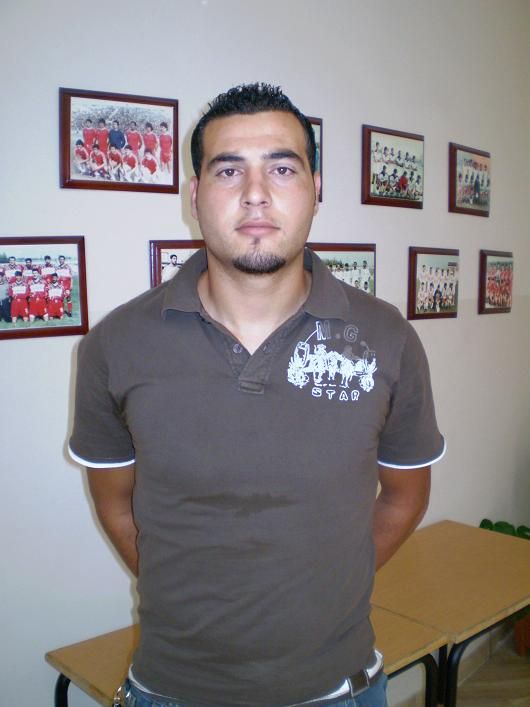 عامر شفيع في مقر الإتحاد الأردني فترة توقيع العقد