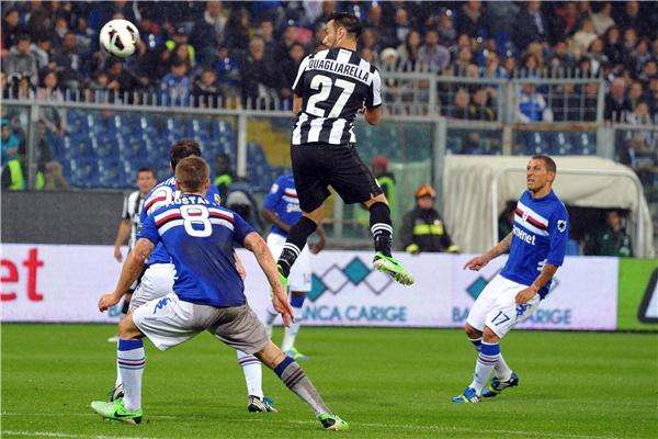 من مباراة سابقة بين يوفنتوس وسامبدوريا