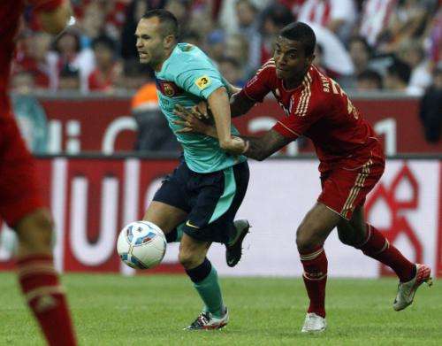 من نهائي النسخة الماضية والتي فاز بلقبها برشلونة