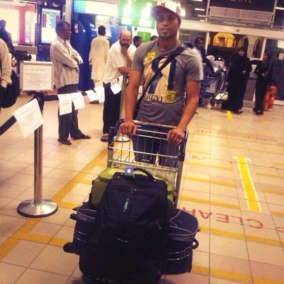 ليومار لدى وصوله