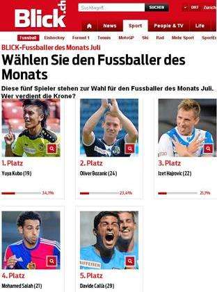 صورة من صحيفة بيلك السويسرية