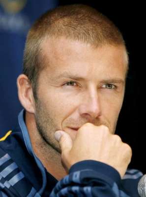 النجم الانجليزي دافيد بيكهام