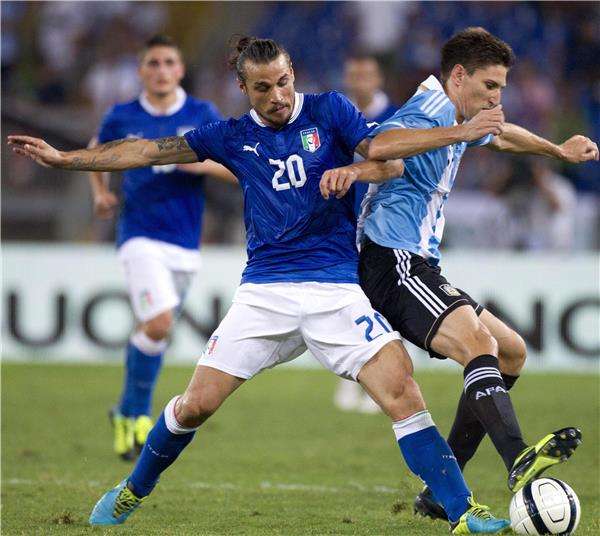 من لقاء إيطاليا والأرجنتين 