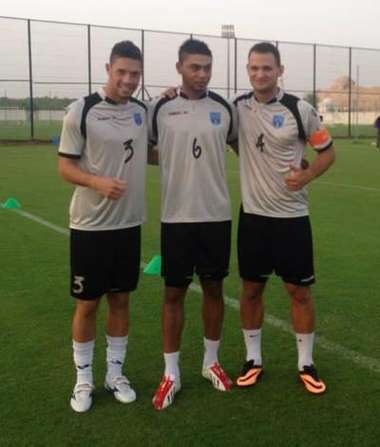 البرازيليان اجير وكماتشمو والاردني سعيد مرجان محترفو كاظمة