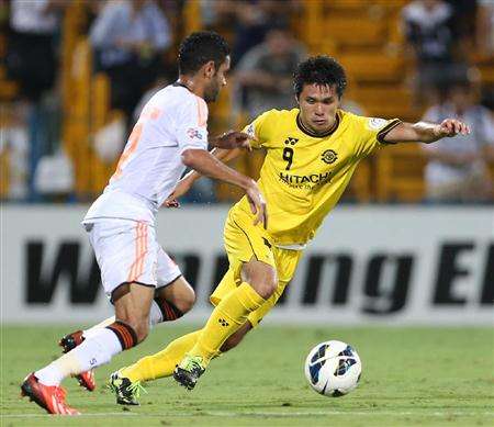 لقطة من المباراة 