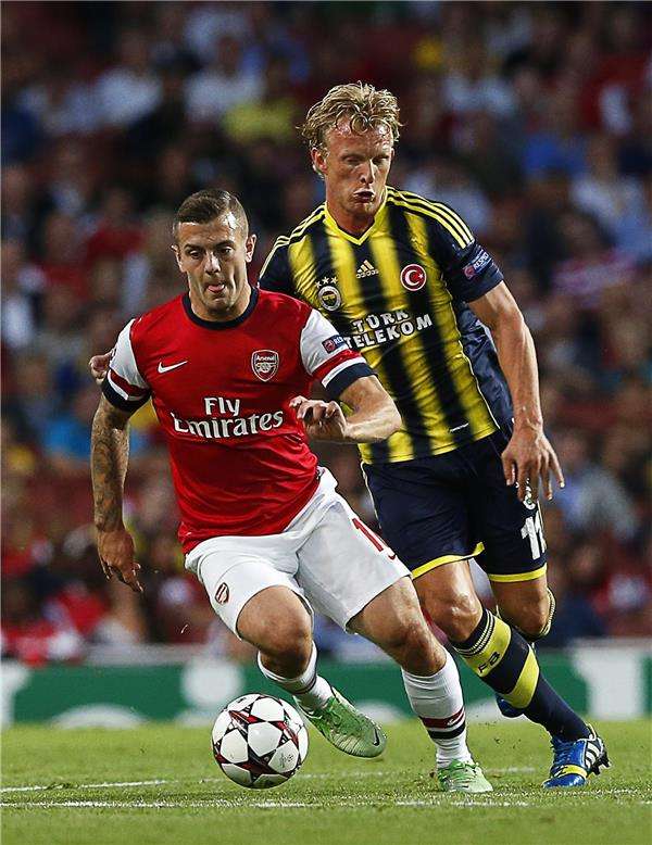 من مباراة أرسنال وفناربخشة