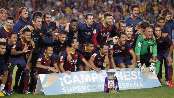 برشلونة حقق لقبه الحادي عشر لكأس السوبر