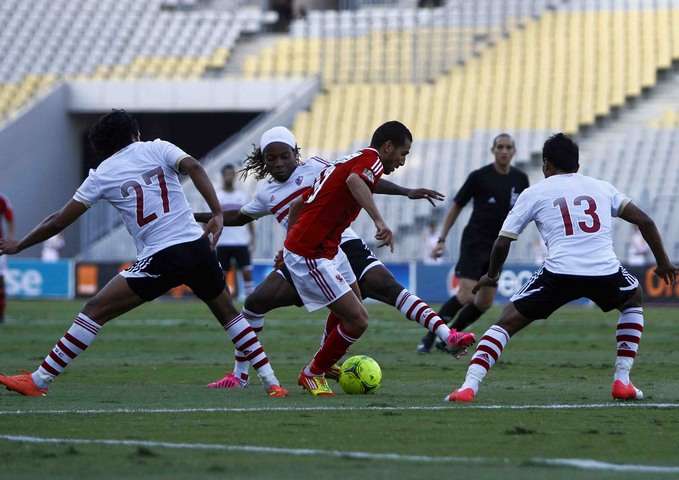من لقاء أفريقي سابق بين الأهلي والزمالك