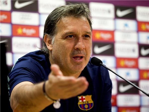 مارتينو خلال المؤتمر الصحفي