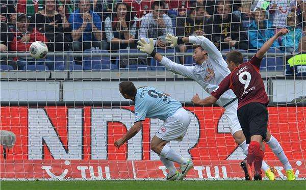 من مباراة هانوفر وماينز