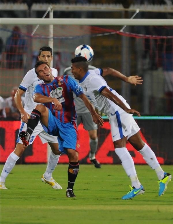 من مباراة إنتر ميلان وكاتانيا