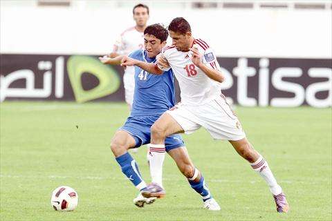 من لقاء سابق بين المنتخبين