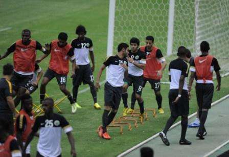 تدريب المنتخب السعودي الثلاثاء