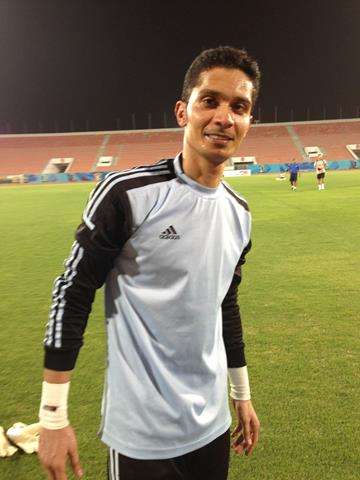 كنكوني كما بدا في تدريبات كاظمة مساء اليوم