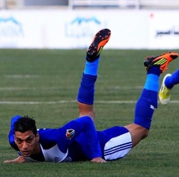 عامر علي صاحب هدف منتخب الأردن 