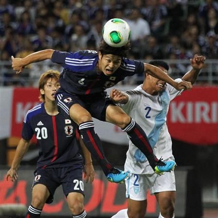 من مباراة اليابان وجواتيمالا