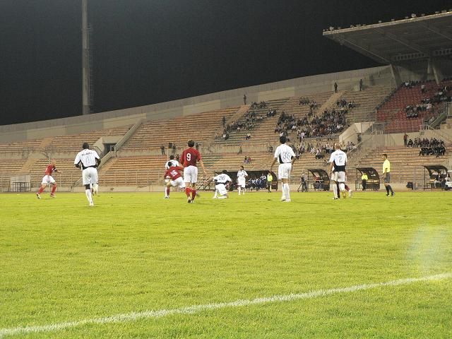 صورة من مباراة الاهلي والجزيرة وبعدسة كووورة