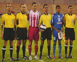 كباتن الفريق وحكام اللقاء بعدسة كووورة