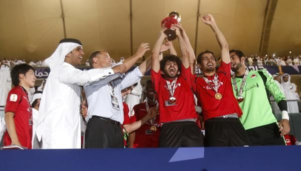  فريق الكرة بنادي الريان القطري