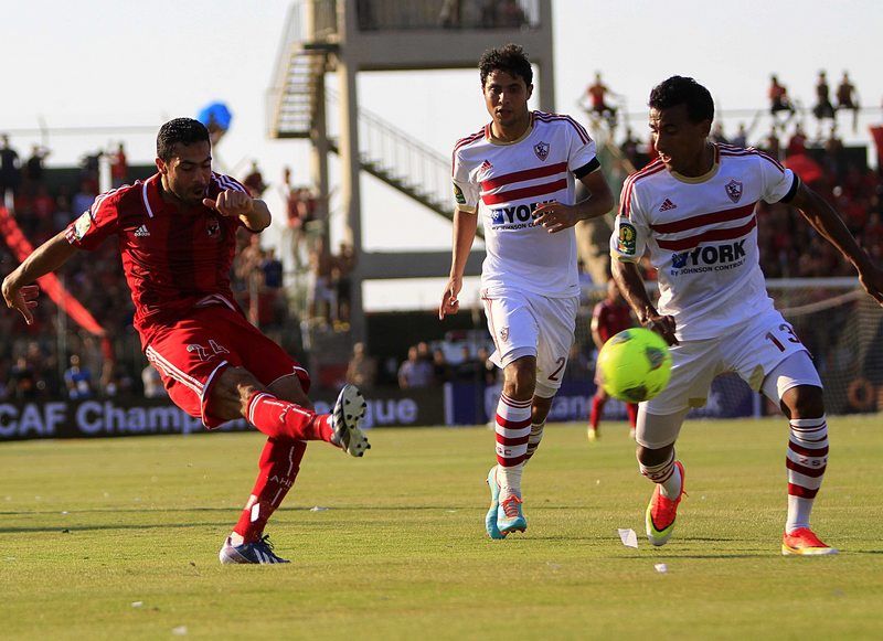 من لقاء الدور الأول بين الأهلي والزمالك
