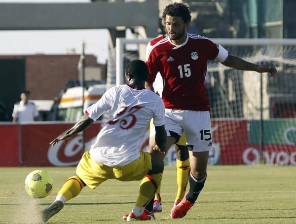 حسام غالي أحرز هدف مصر الأول