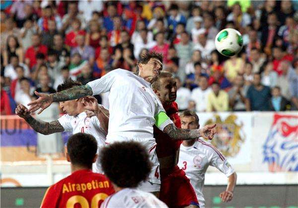 لقطة من المباراة