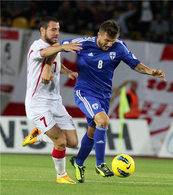 من مباراة اليوم