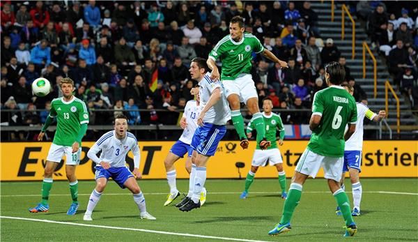 لقطة من المباراة