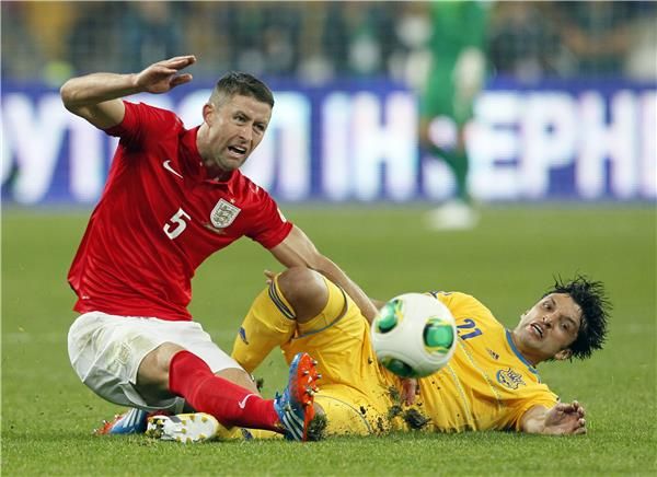 منتخب إنجلترا فشل في تخطي عقبة اوكرانيا 