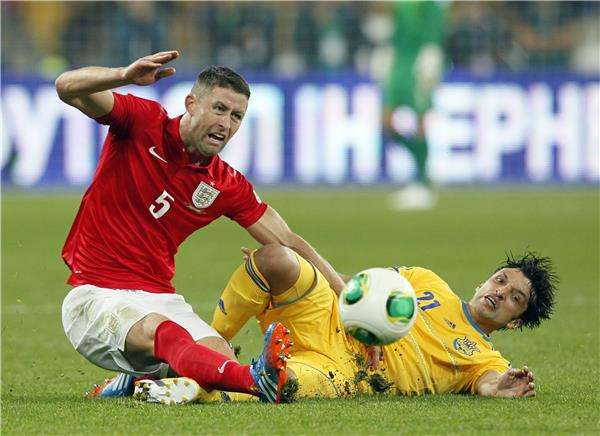 منتخب إنجلترا فشل في تخطي عقبة اوكرانيا 