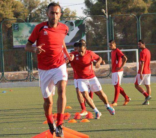 فريق الوحدات يتأهب لملاقاة الرمثا