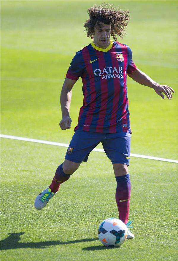 بويول في أول تدريب له مع الفريق عقب عودته 