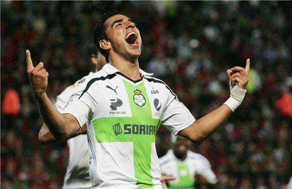 فرحة لاعبي سانتوس 