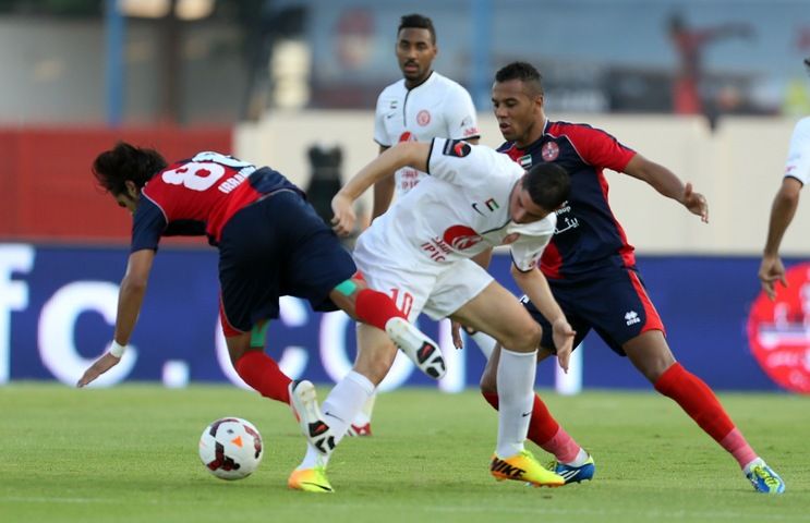 لقطة من المباراة 