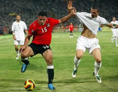 مواجهة مصر والجزائر في الخرطوم