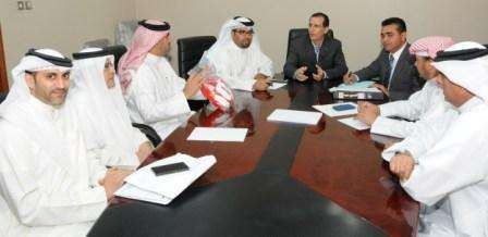 جانب من الاجتماع التحضيري لكأس السوبر البحريني