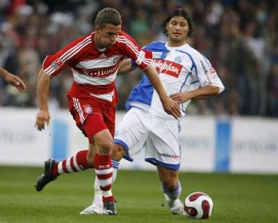 المهاجم الألماني لوكاس بودولسكي