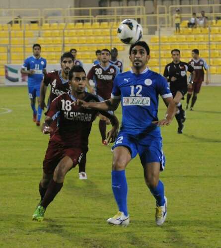 لقطة من المباراة 