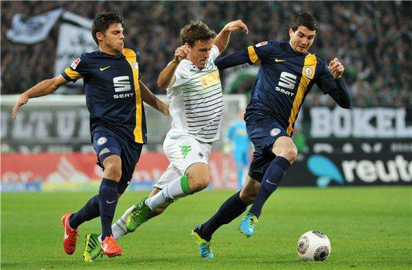 لقطة من المباراة 