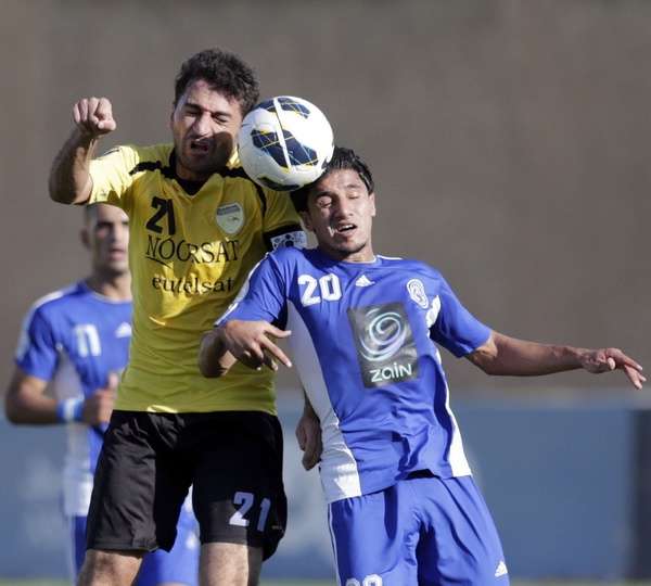 لقطة من المباراة