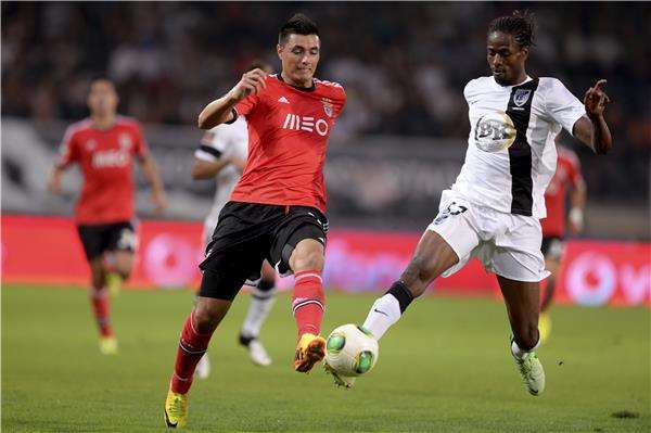 لقطة من المباراة