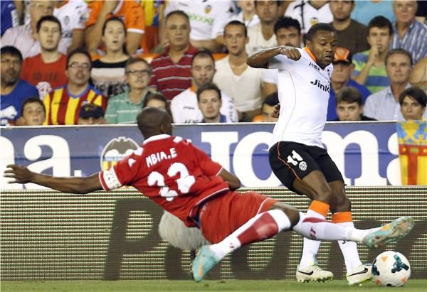 لقطة من المباراة