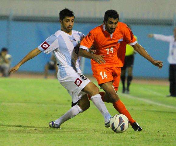 جانب من لقاء كاظمة والسالمية في الدوري