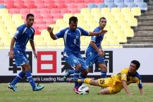 جانب من لقاء الفريقين