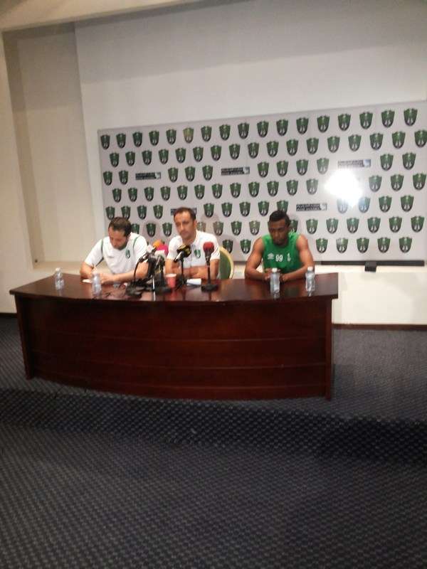 بيرايرا وكامل الموسي في المؤتمر الصحفي اليوم