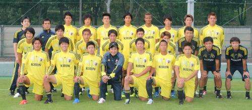 لاعبي المنتخب الجديد الذي سيتم اعداده لأولمبياد ريو دي جانيرو 2016 -  معسكر طوكيو 