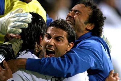 فرحة لاعبي بورتو بهدف الفوز