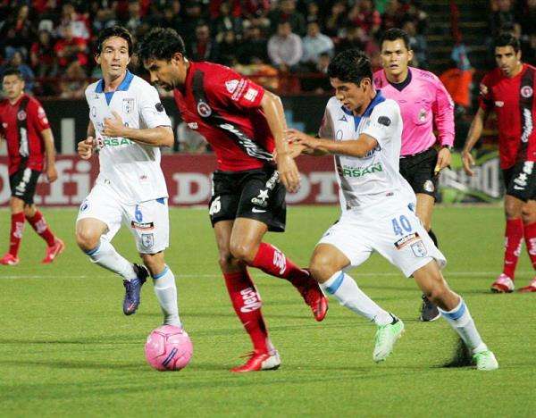 جانب من مباراة فريقي تيخوانا وكريتارو